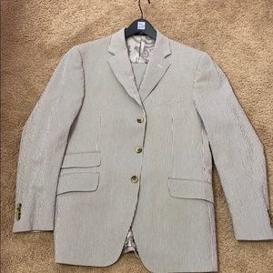 Etro Seersucker suit
